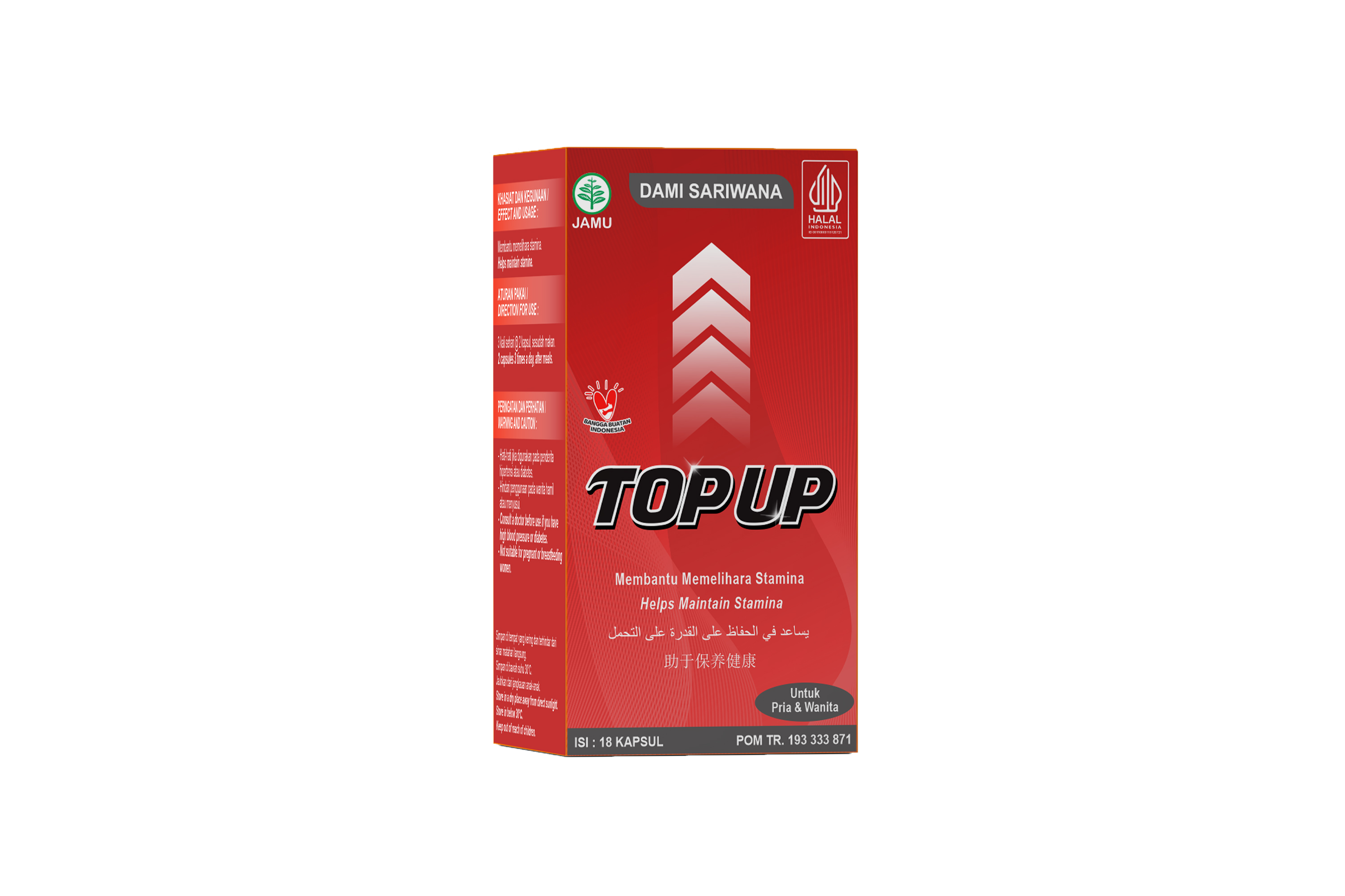 Top Up 18 Capsules Inaexport